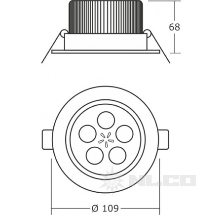 Светильник NLCO DRG6-32